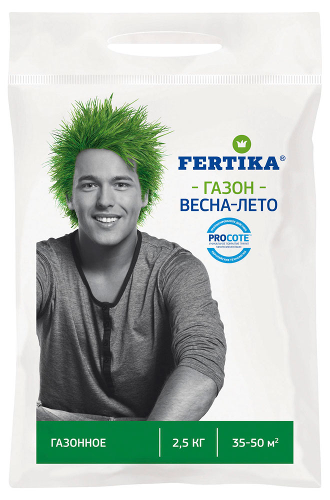 

Удобрение газонное Fertika весна-лето, 2,5 кг