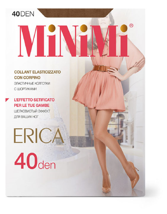 

Колготки женские MiNiMi ERICA 40 daino, размер 3