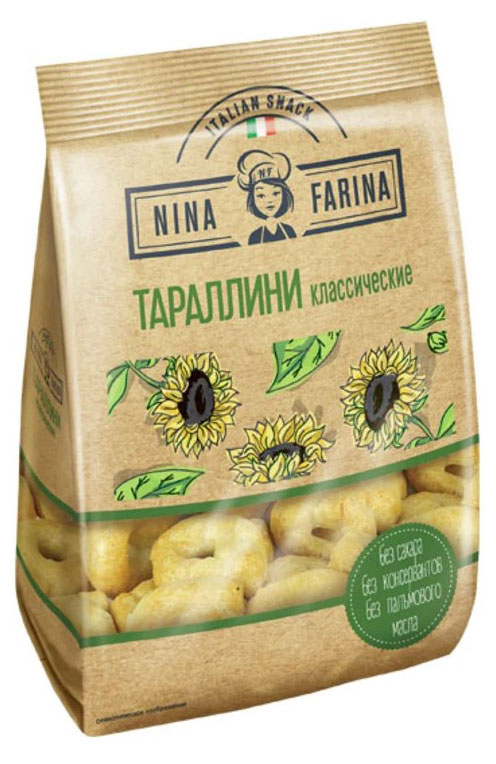 

Тараллини Nina Farina классические, 180 г