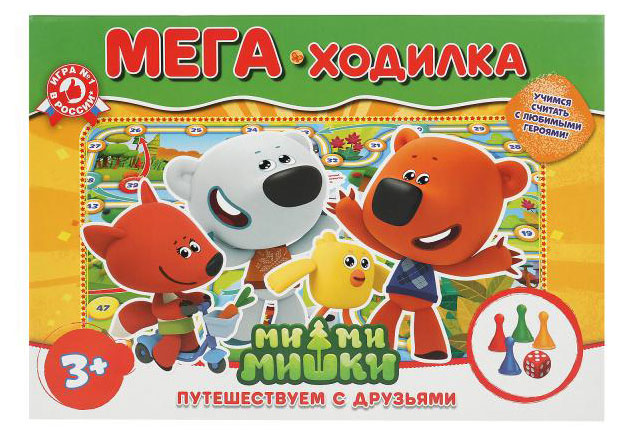 Настольная игра-ходилка «Умные игры» МиМиМишки