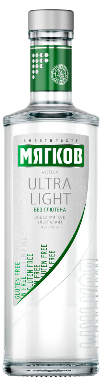 Мягков | Водка Мягков Ultra Light Россия, 0,5 л