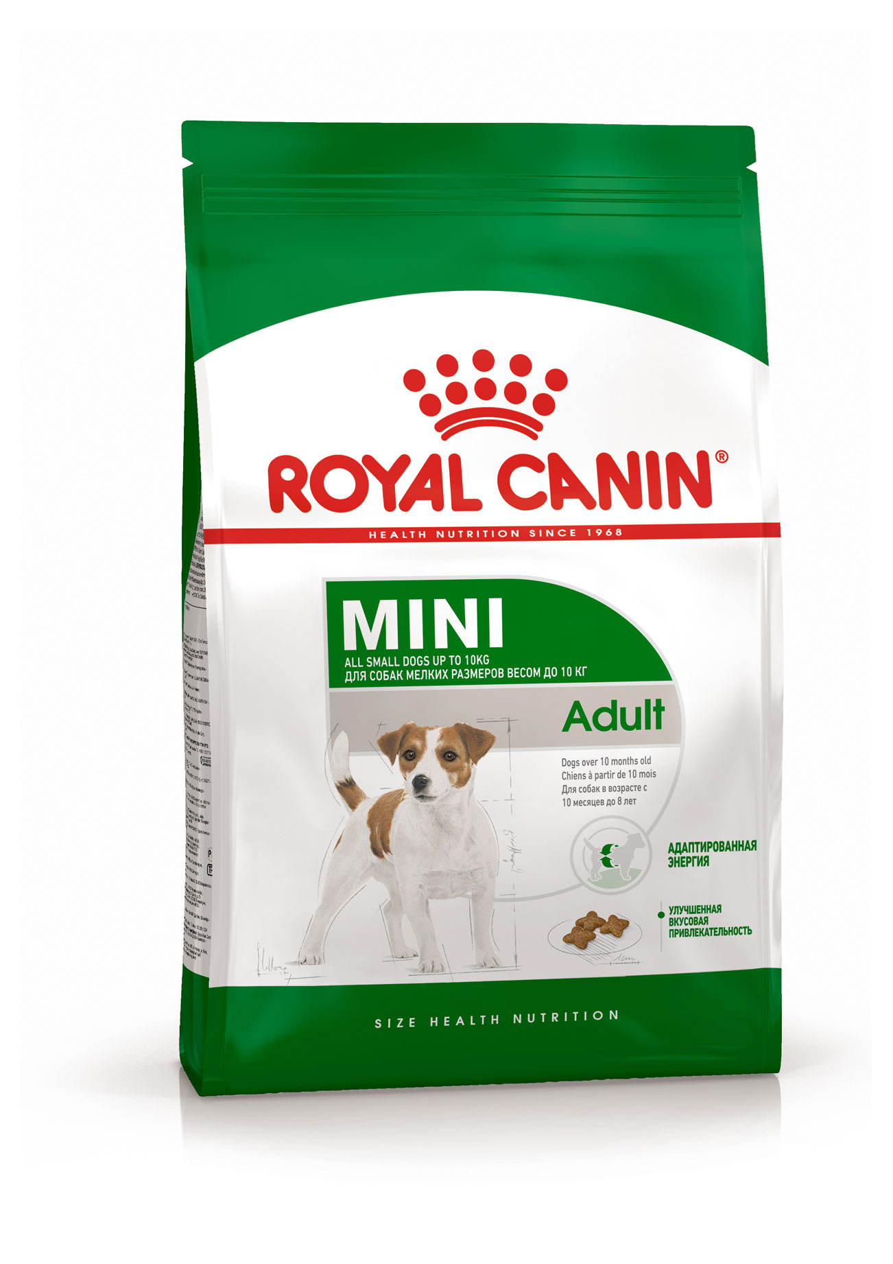 Сухой корм для мелких собак до 8 лет Royal Canin Mini Adult, 800 г