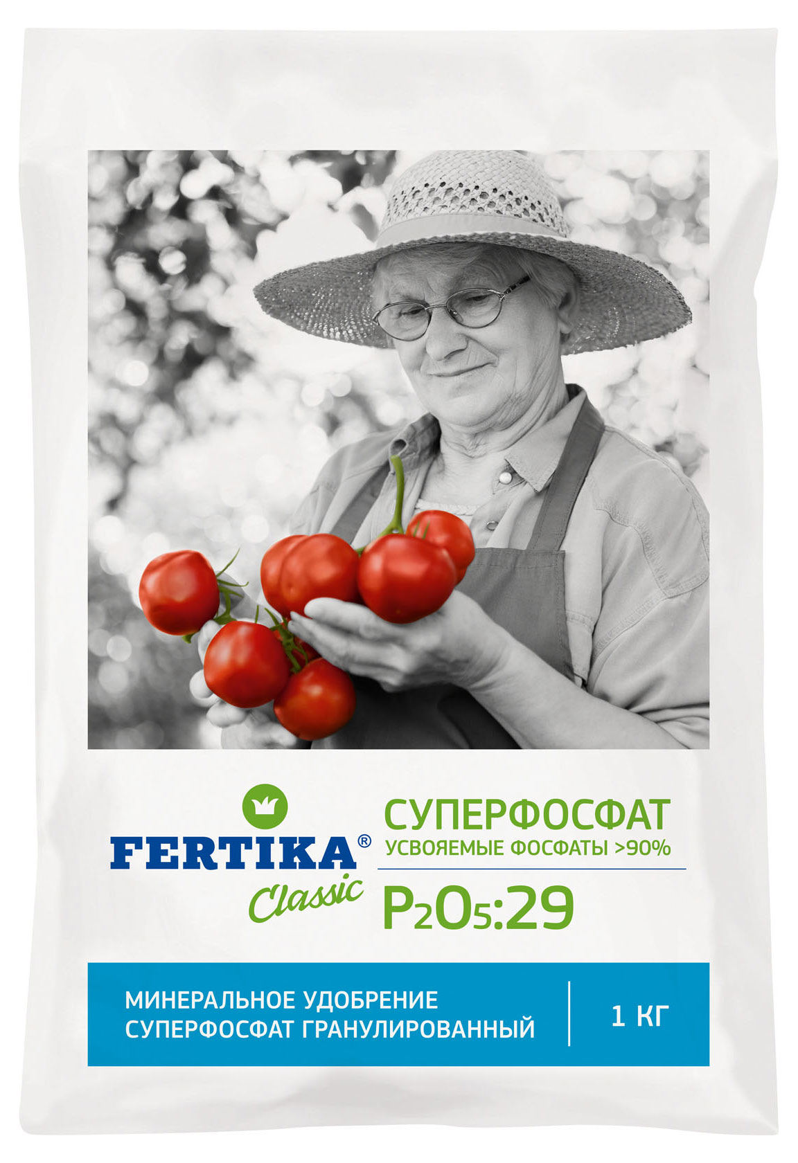 Удобрение универсальное Fertika Суперфосфат, 1 кг