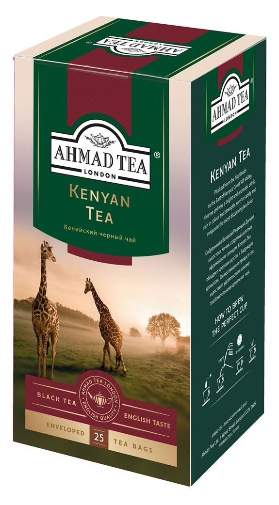 Ahmad Tea | Чай черный Ahmad Tea Кения, 25х2 г