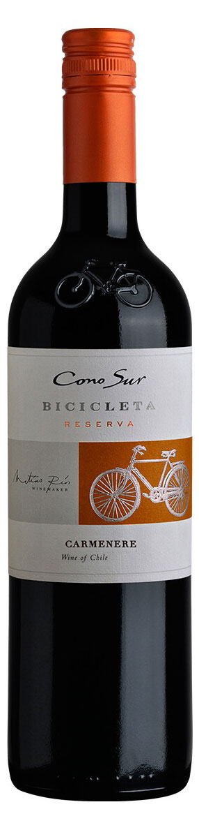 Вино Cono Sur Bicicleta Carmenere красное сухое Чили, 0,75 л