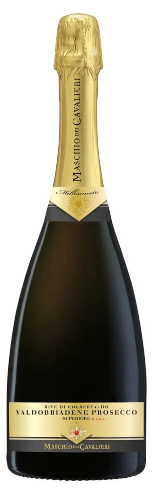 Игристое вино Maschio dei Cavalieri Valdobbiadene Prosecco белое брют Италия, о,75 л