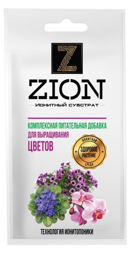 Zion | Ионитный субстрат для цветов Zion, 30 г