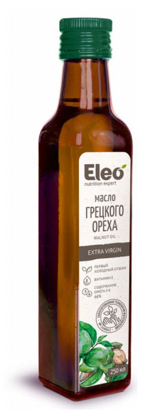 Масло грецкого ореха Eleo, 250 мл