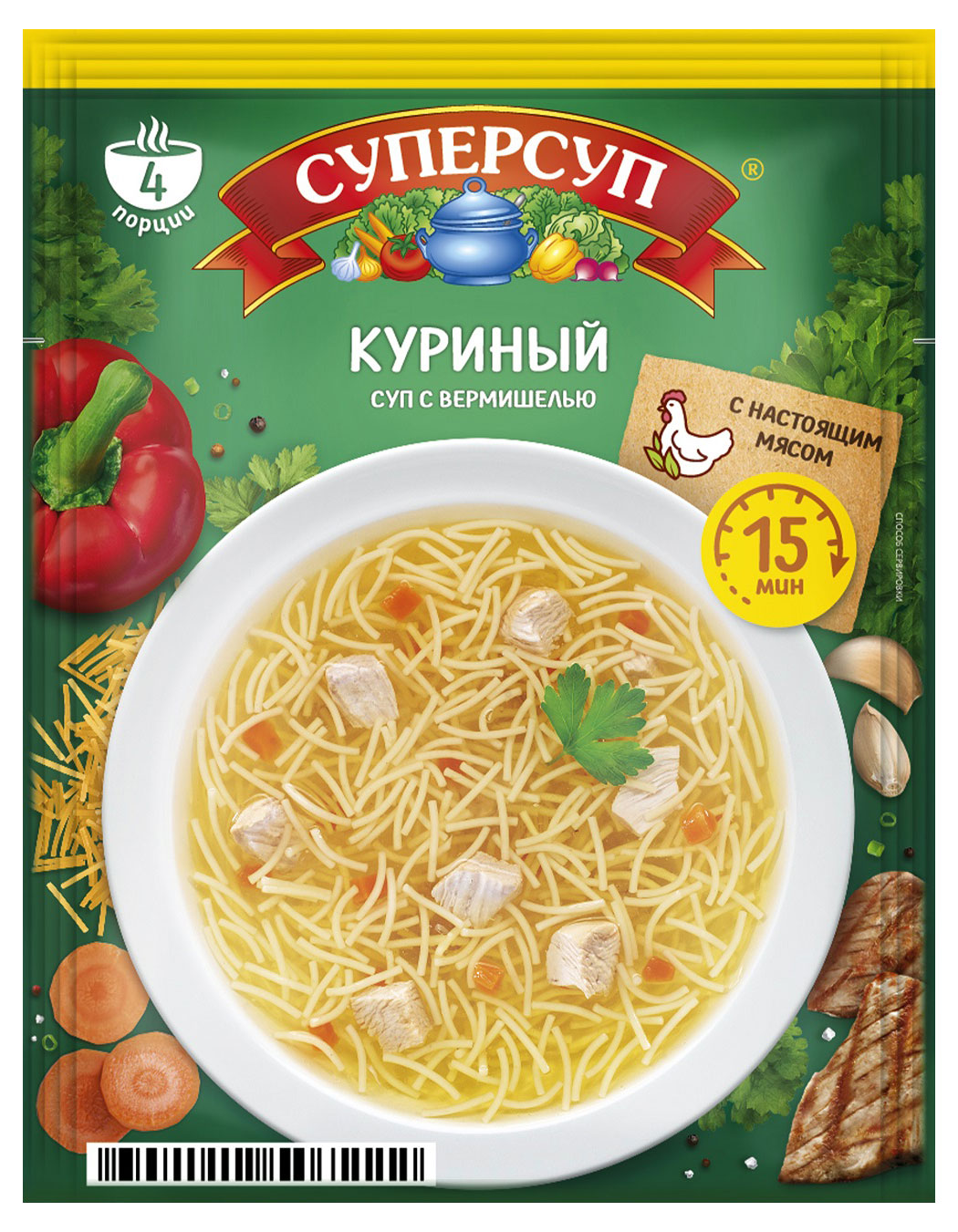 Суп куриный «СУПЕРСУП», 70 г