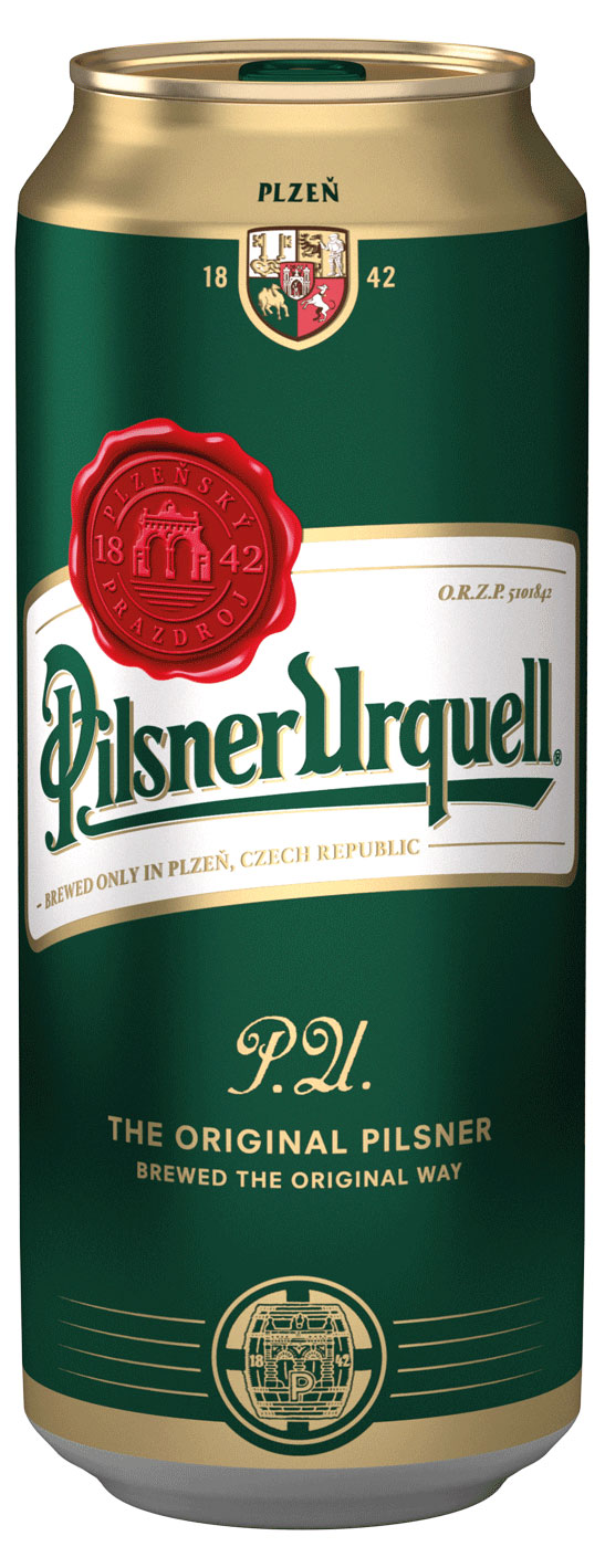 Пиво Pilsner Urquell светлое фильтрованное 4,4%, 500 мл