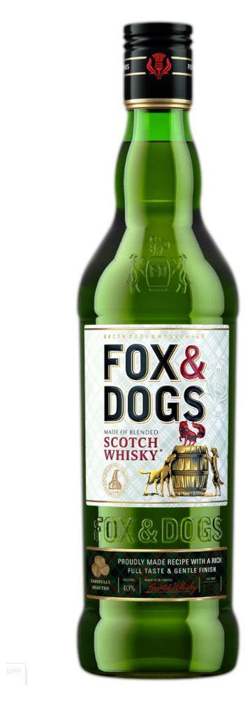 Fox&Dogs | Виски Fox&Dogs Россия, 0,7 л