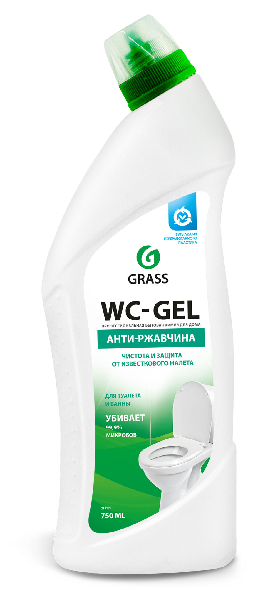 Средство для сантехники Grass WC-Gel «Анти-ржавчина», 750 мл