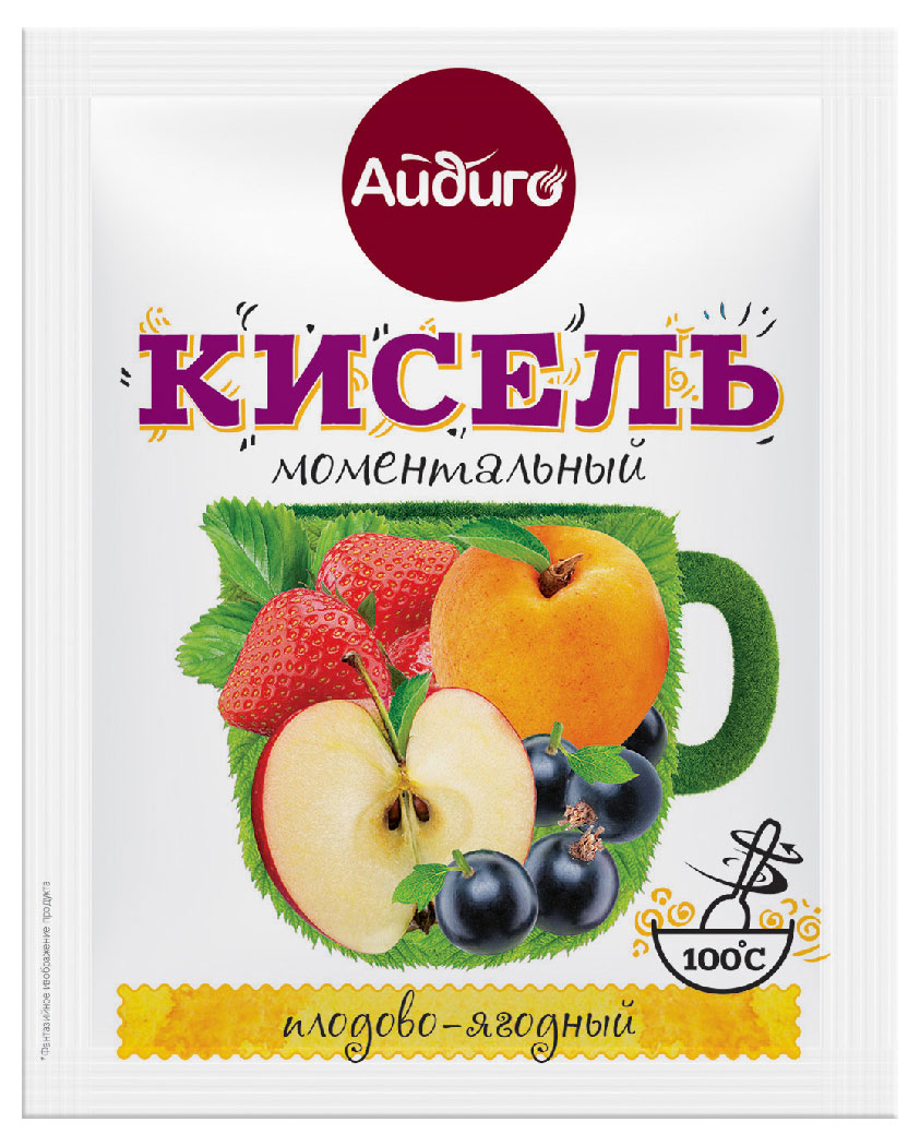 Кисель «Айдиго» моментальный Плодово-ягодный, 30 г