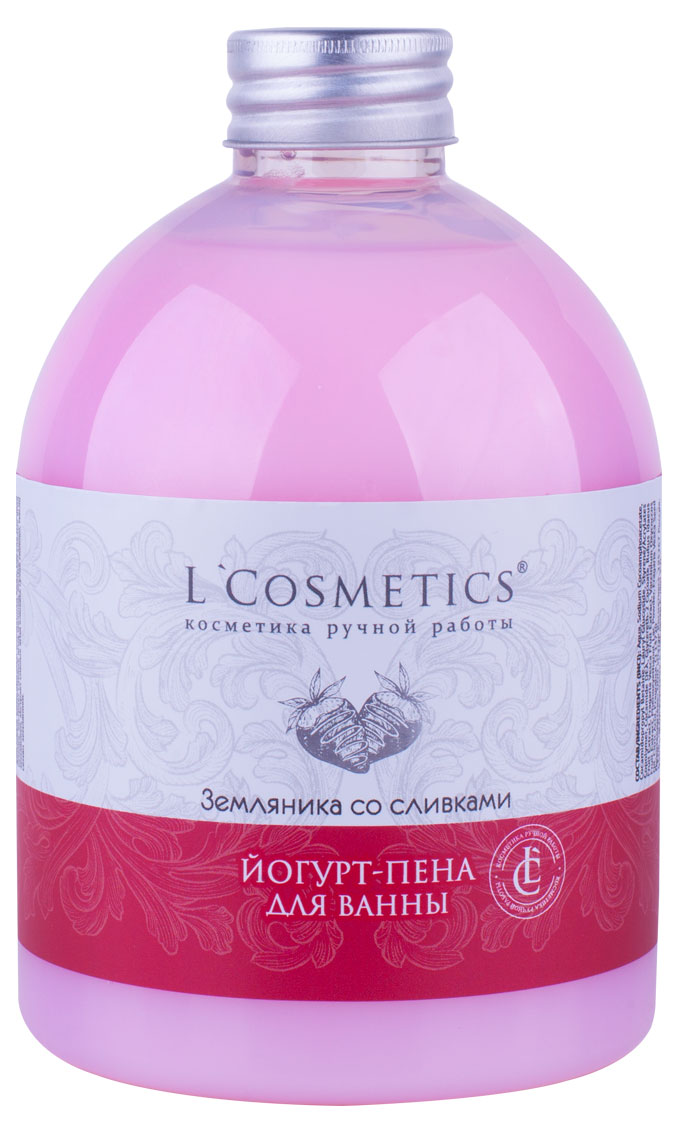 Пена для ванны L'Cosmetics Земляника, 500 мл