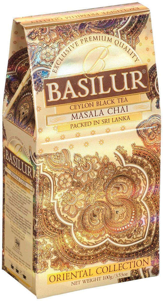 Basilur | Чай черный Basilur Masala Chai Восточная коллекция листовой, 100 г