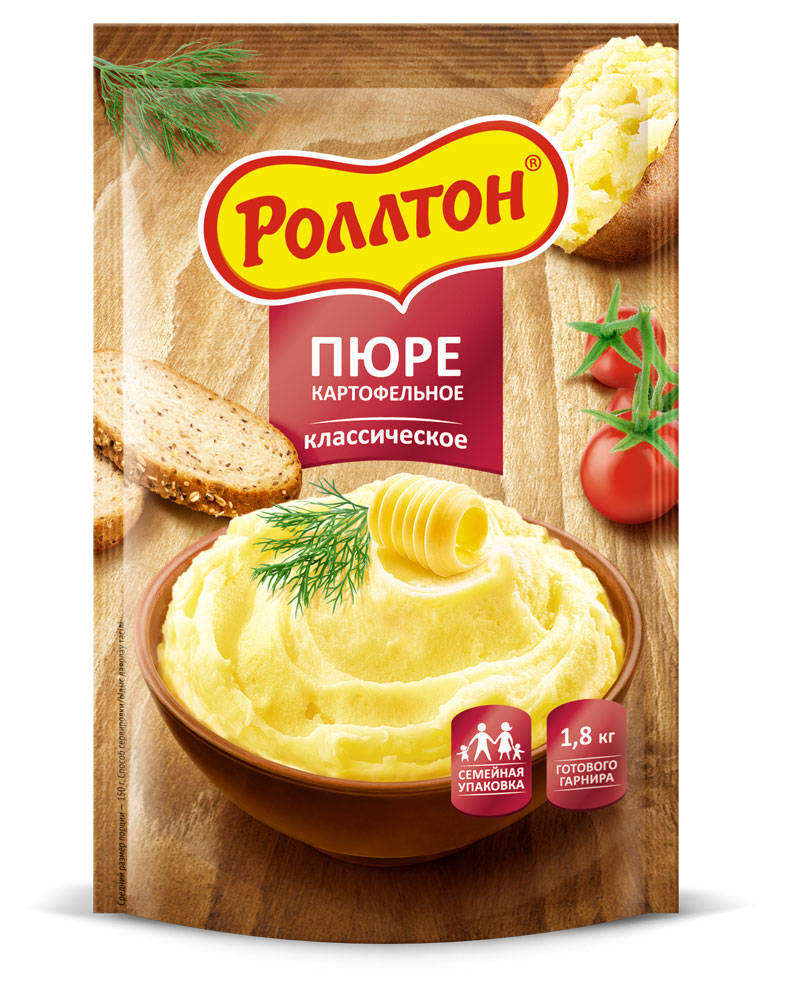 Пюре картофельное «Роллтон», 240 г