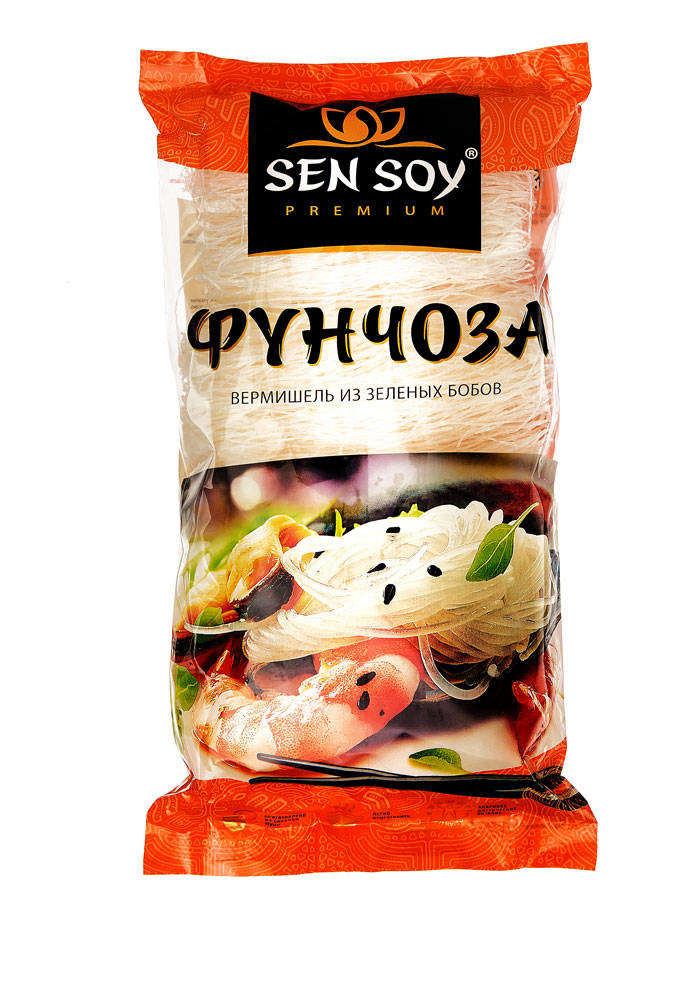 Sen Soy | Вермишель Sen Soy фунчоза премиум, 200 г