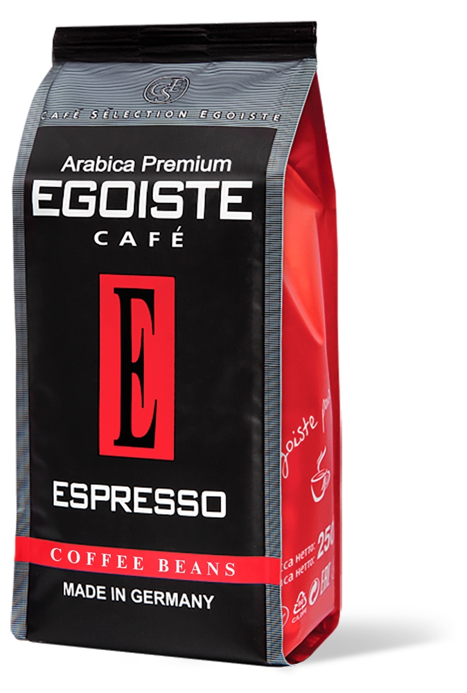 Кофе в зернах Egoiste Espresso классический, 250 г