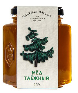 Мед «Частная пасека» таежный, 500 г