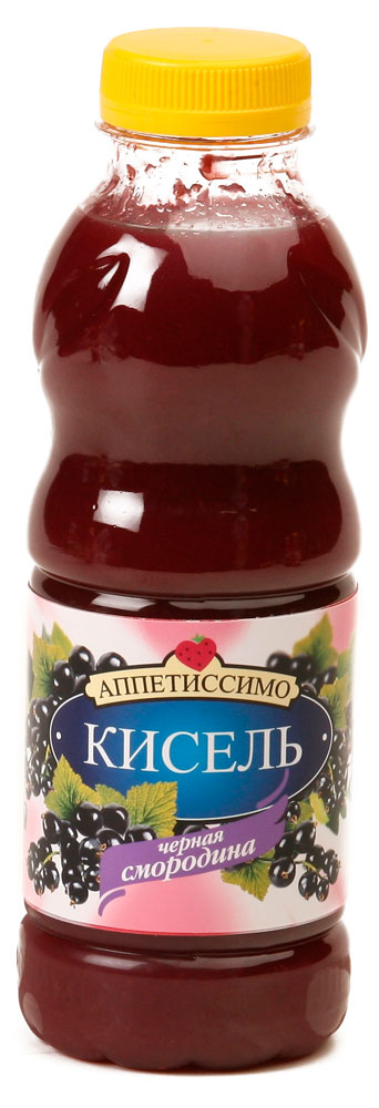 Кисель плодово-ягодный «Аппетиссимо» черная смородина, 500 мл