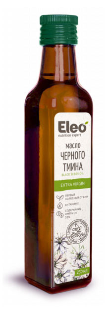 Eleo | Масло черного тмина Eleo, 250 мл