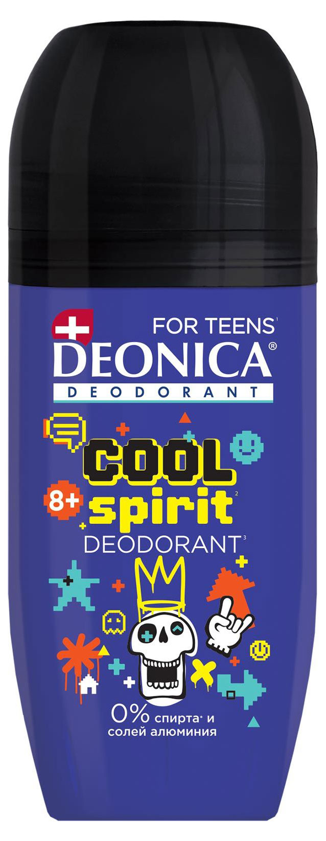 Deonica | Дезодорант-ролик Deonica for Teens Cool Spirit от 8 лет, 50 мл