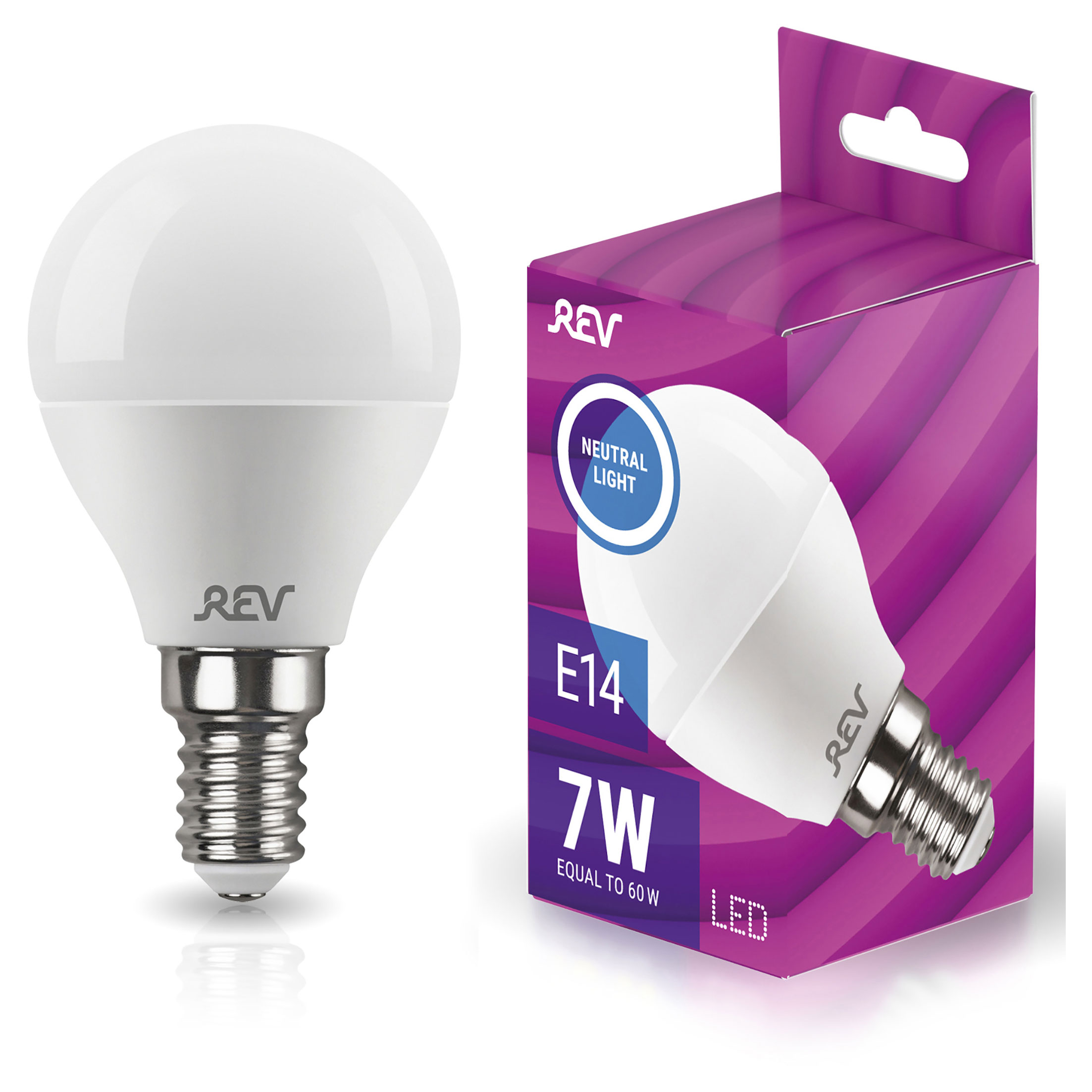 REV | Лампа светодиодная Rev LED E14 7Вт 220V 4000К