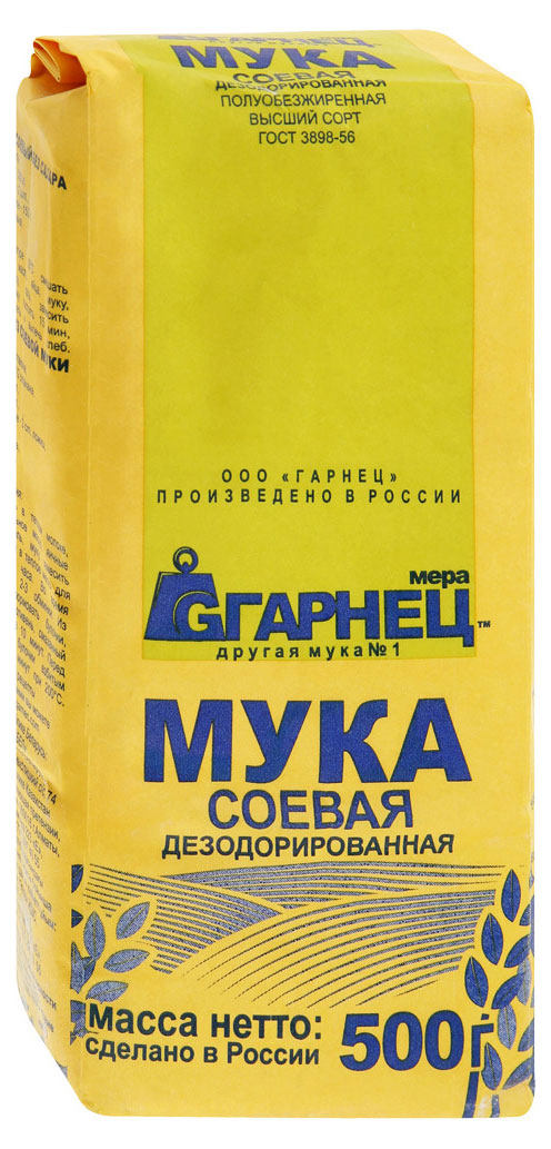 Мука соевая «ГАРНЕЦ», 500 г