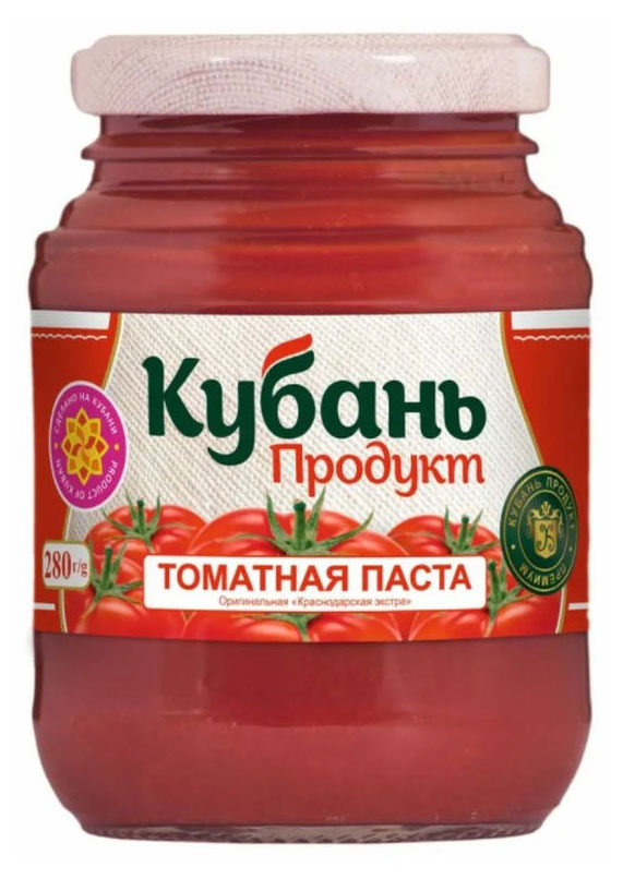 Кубань продукт | Паста томатная «Кубань Продукт», 280 г