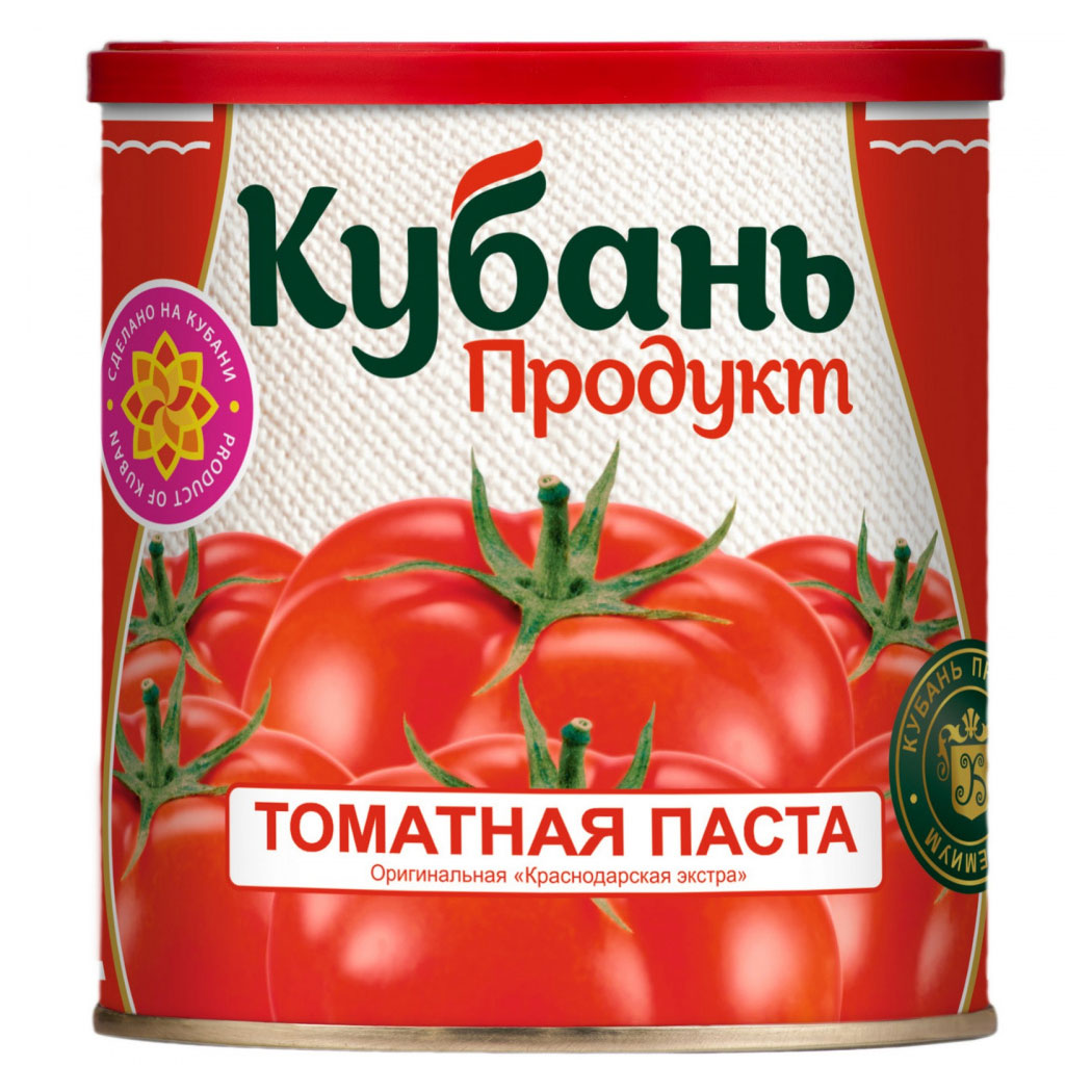 Паста томатная «Кубань Продукт» 25%, 770 г