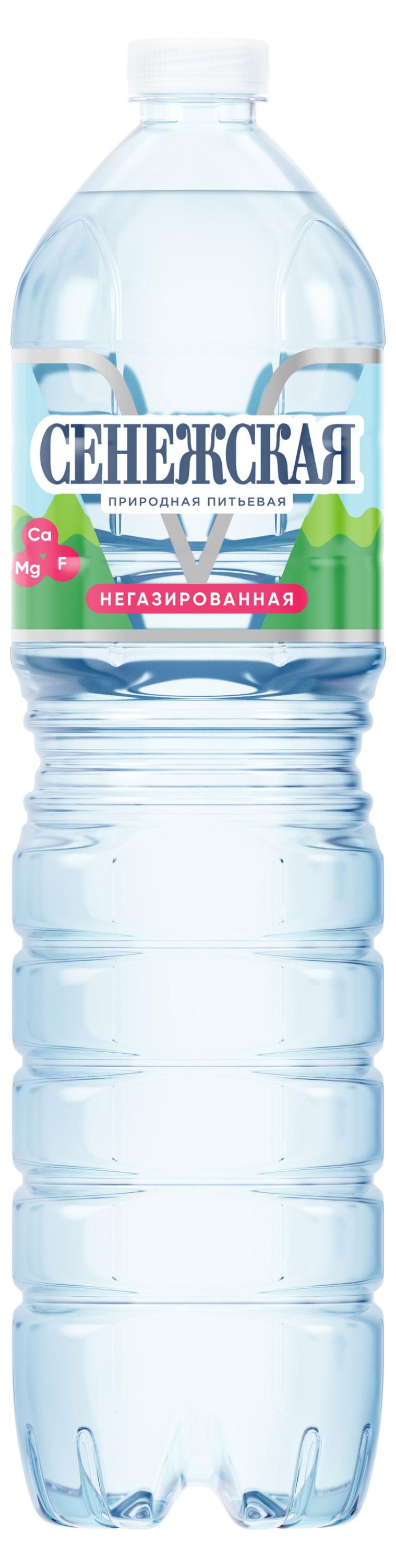 Сенежская | Вода минеральная «Сенежская» негазированная, 1,5 л