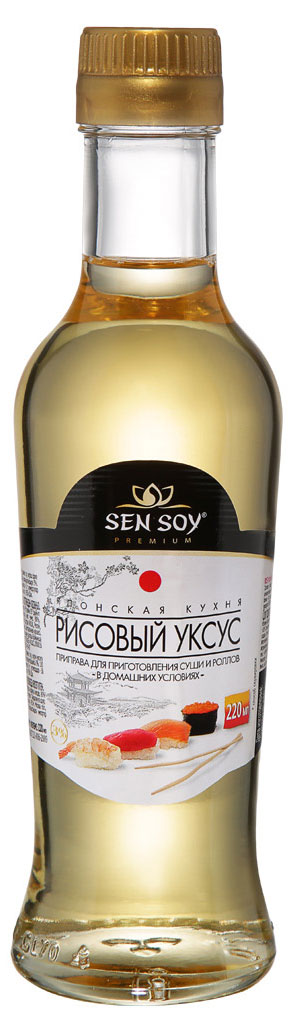 Уксус рисовый Sen Soy для суши, 220 мл