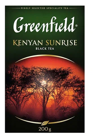 Greenfield | Чай черный Greenfield Kenyan Sunrise листовой, 200 г