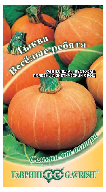 Семена Тыква «Гавриш» Веселые ребята, 1 г