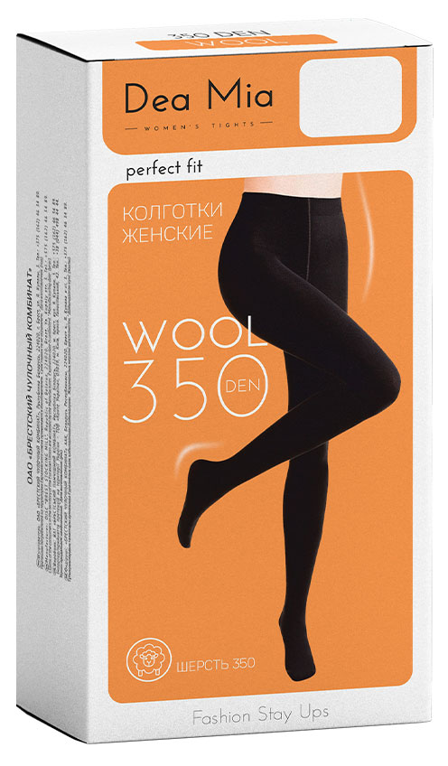 Колготки женские Wool 350 den, размер 4