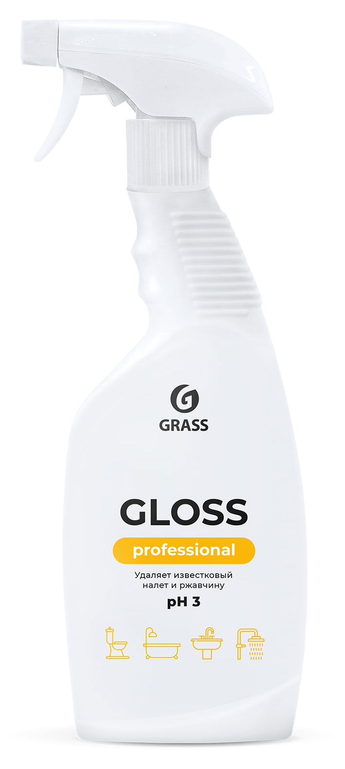 Чистящее средство для сантехники Grass «Gloss Professional», 600 мл