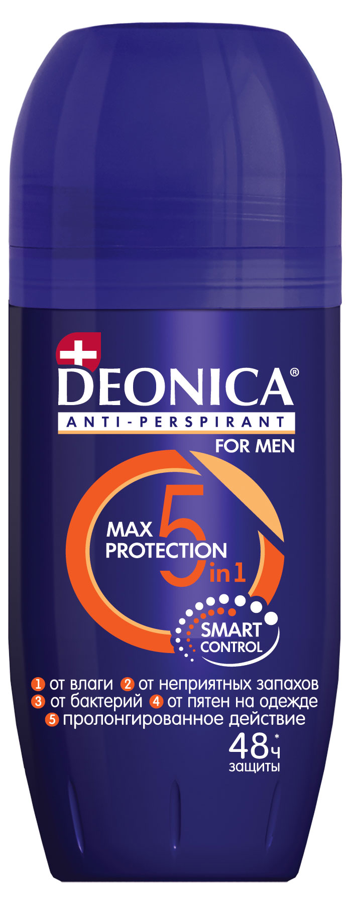 Антиперспирант роликовый Deonica for men 5Protection, 50 мл