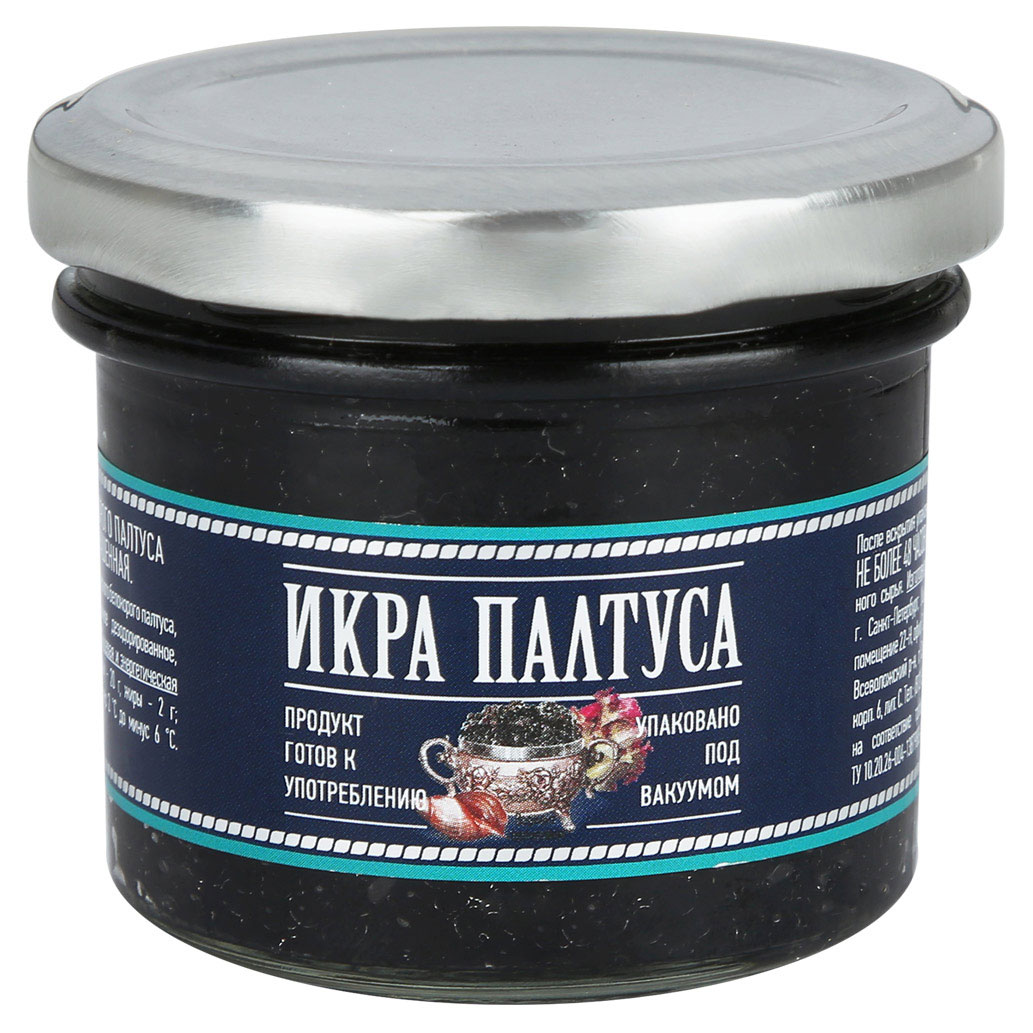 Икра палтуса, все