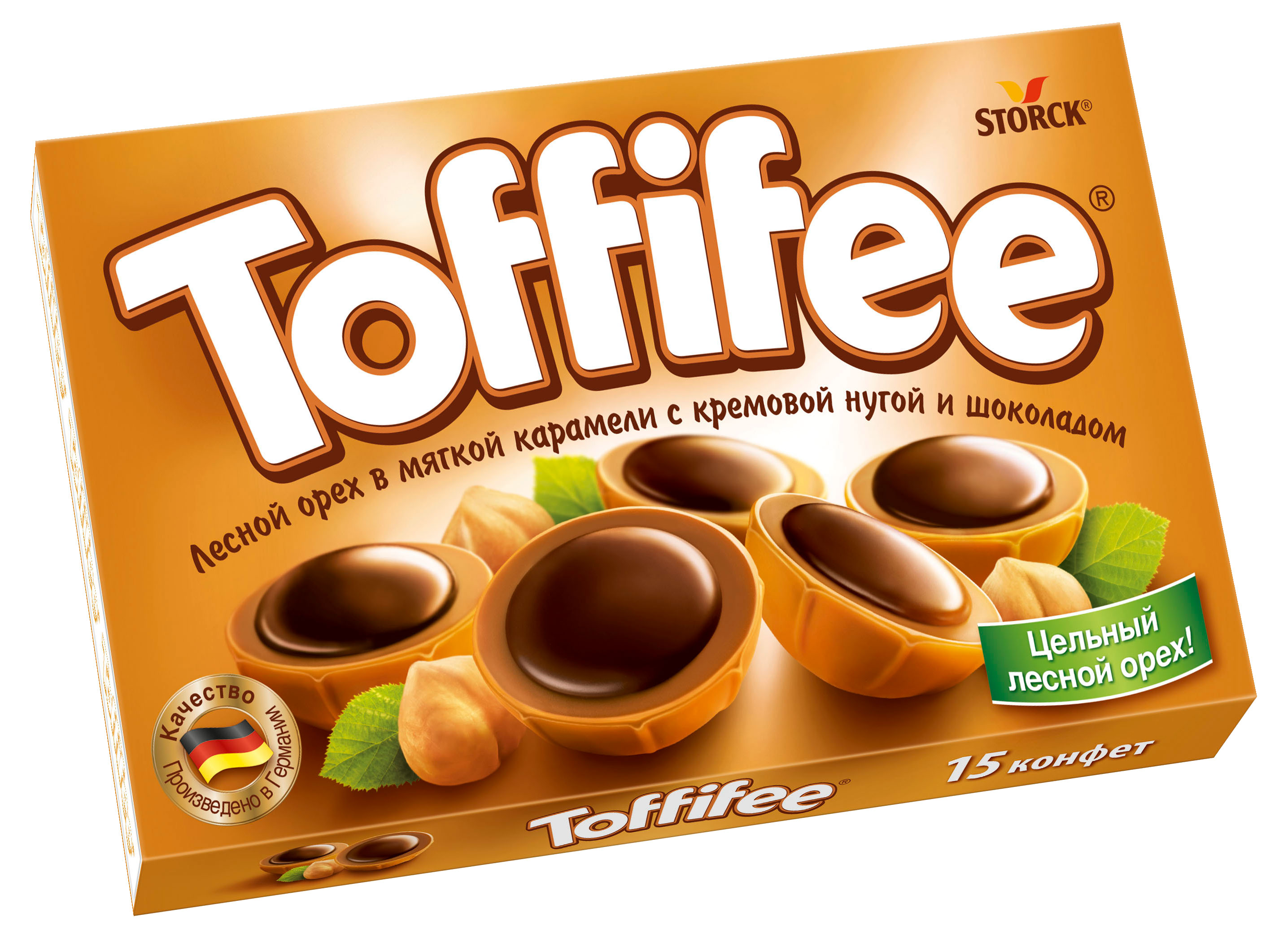 Toffifee | Конфеты Toffifee с нугой, 125 г