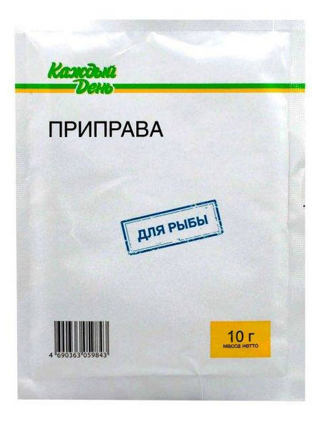 Приправа «Каждый День» для рыбы, 10 г