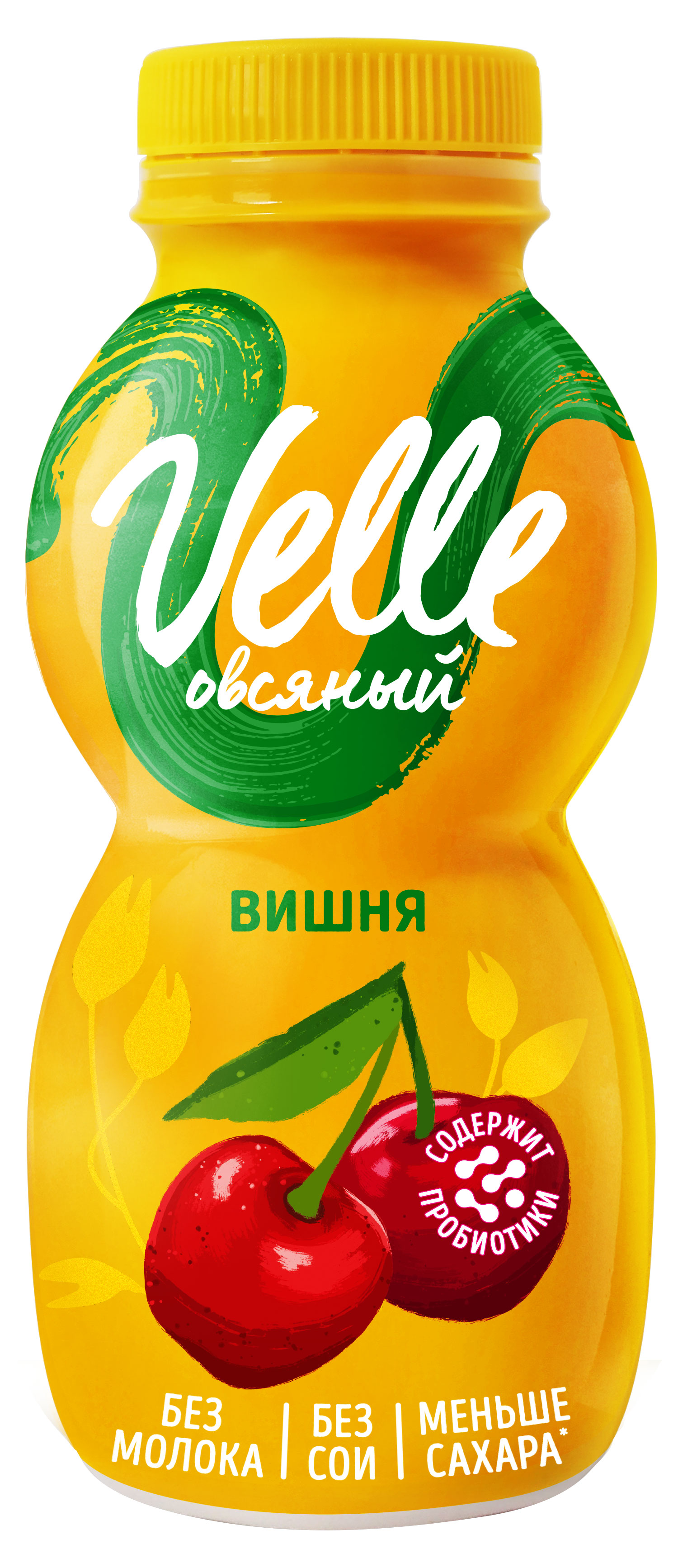 Velle | Продукт овсяный Velle питьевой ферментированный вишня , 250 г