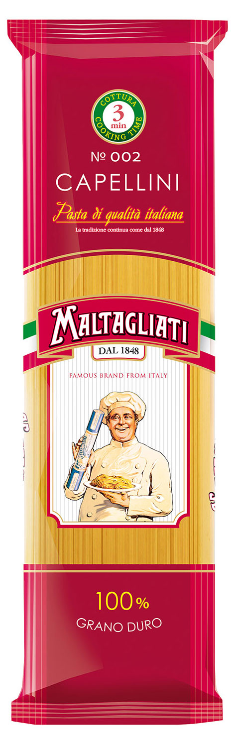 Maltagliati | Спагетти Maltagliati Капеллини № 002, 450 г