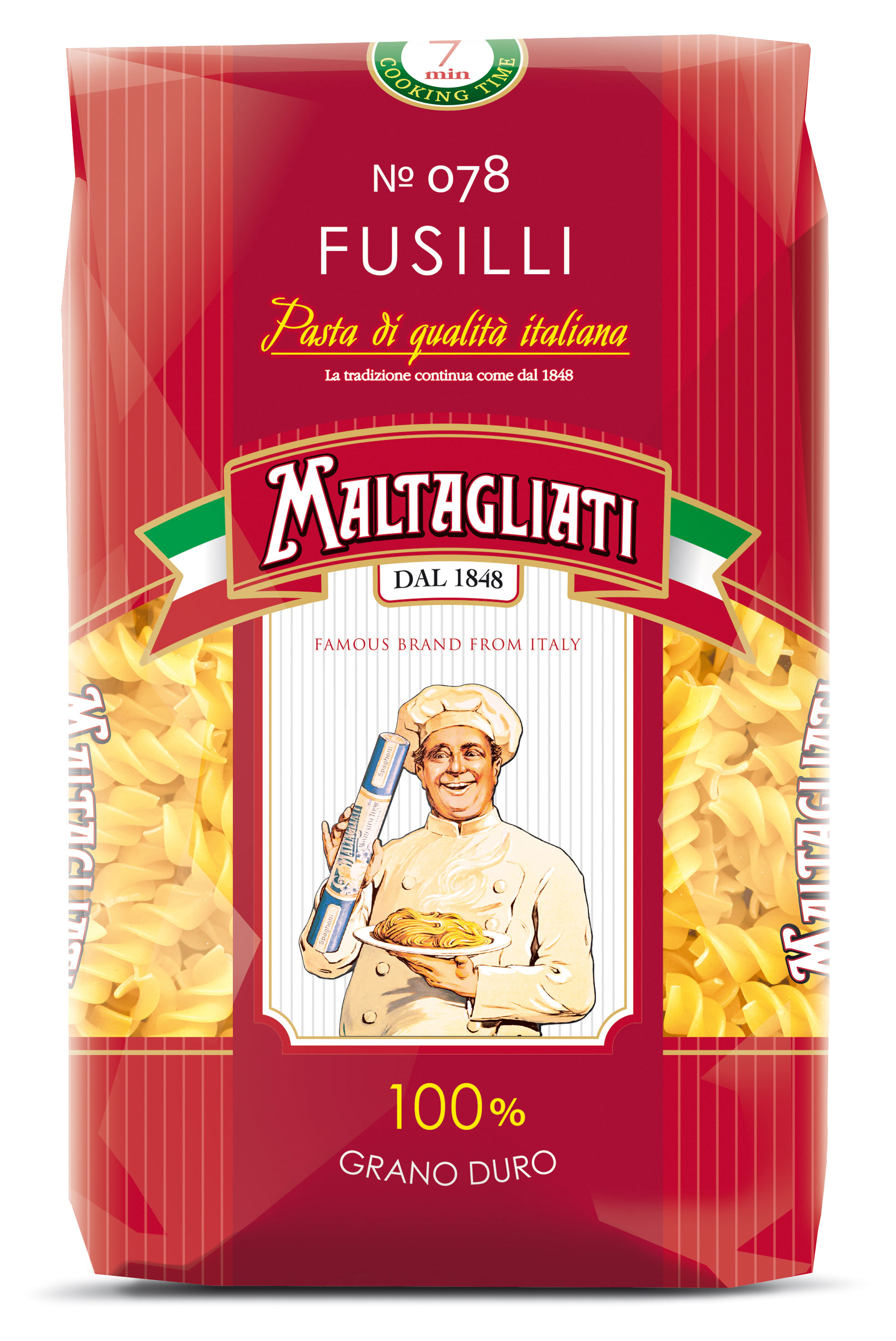 Maltagliati | Макаронные изделия Maltagliati спираль № 078, 450 г