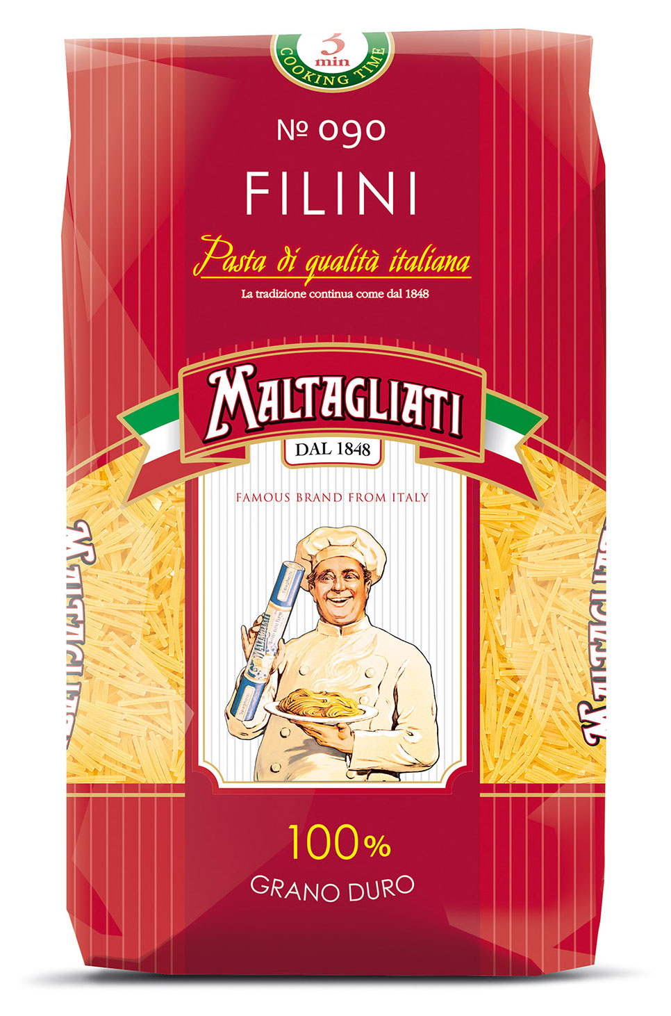 Maltagliati | Макаронные изделия Maltagliati Filini №090 вермишель, 450 г