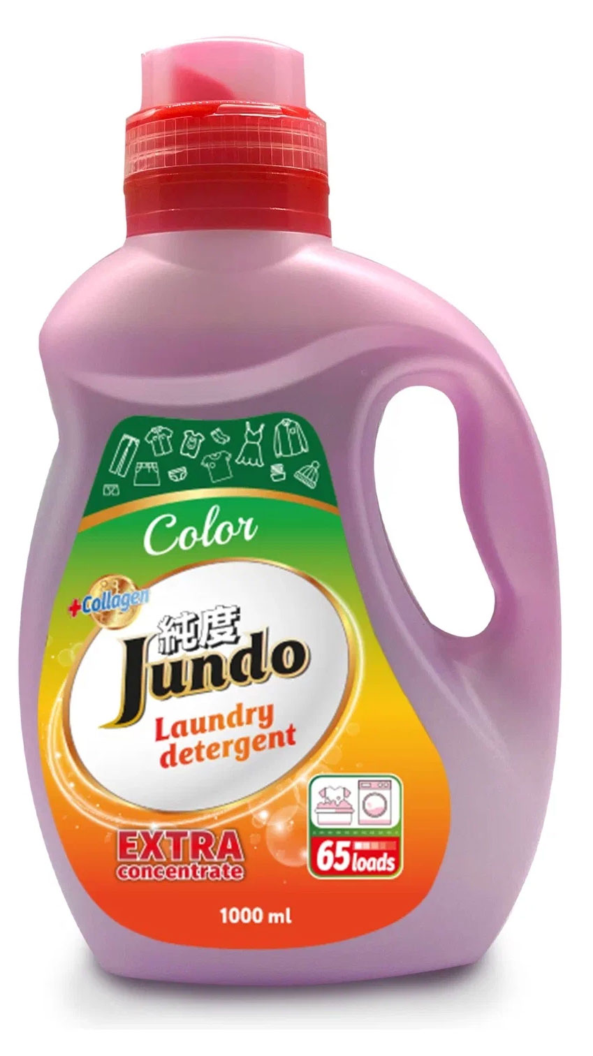 Jundo | Гель для стирки цветного белья Jundo Color, 1 л (65 стирок)