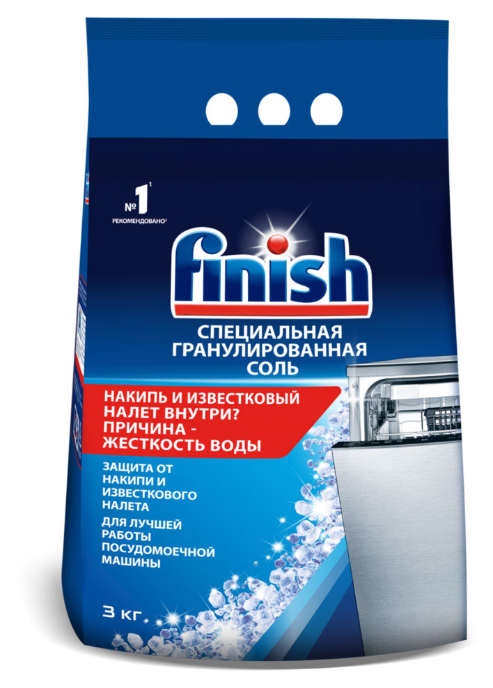 Соль для посудомоечных машин Finish, 3 кг