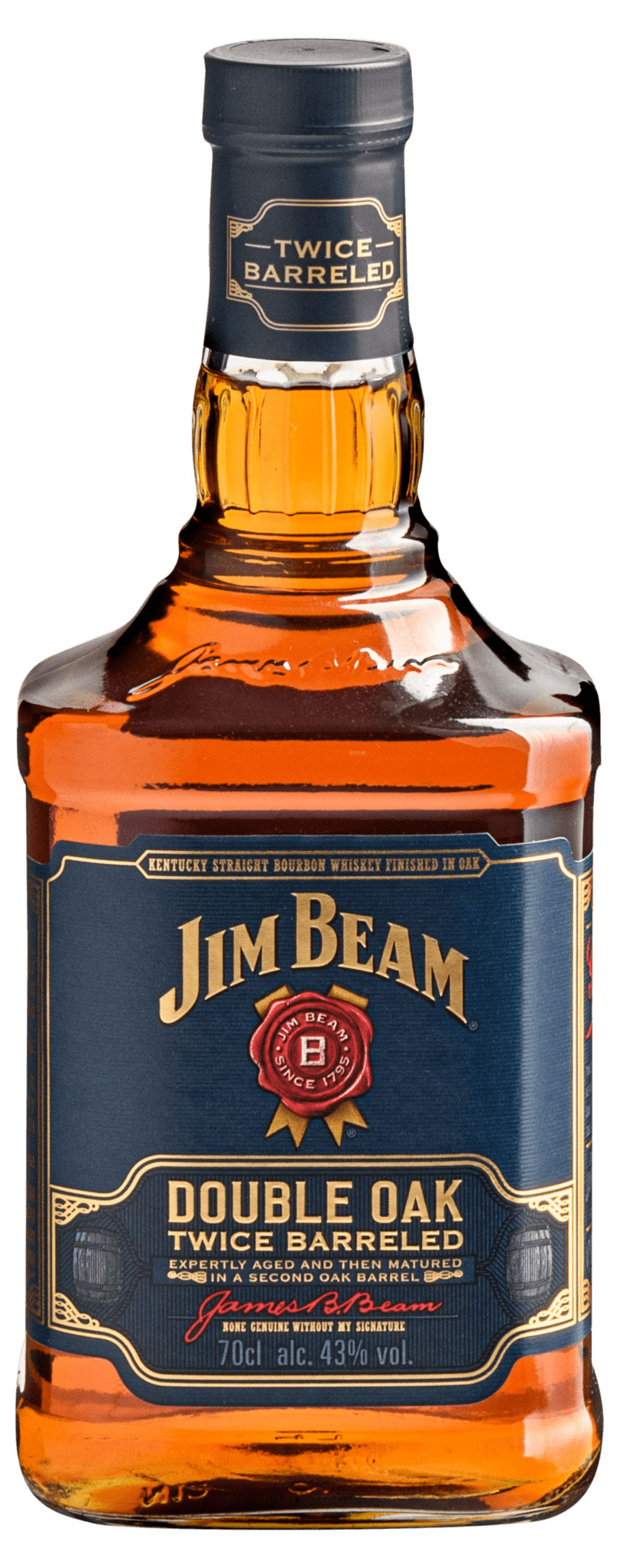 Jim Beam | Виски Jim Beam Double oak США, 0,7 л