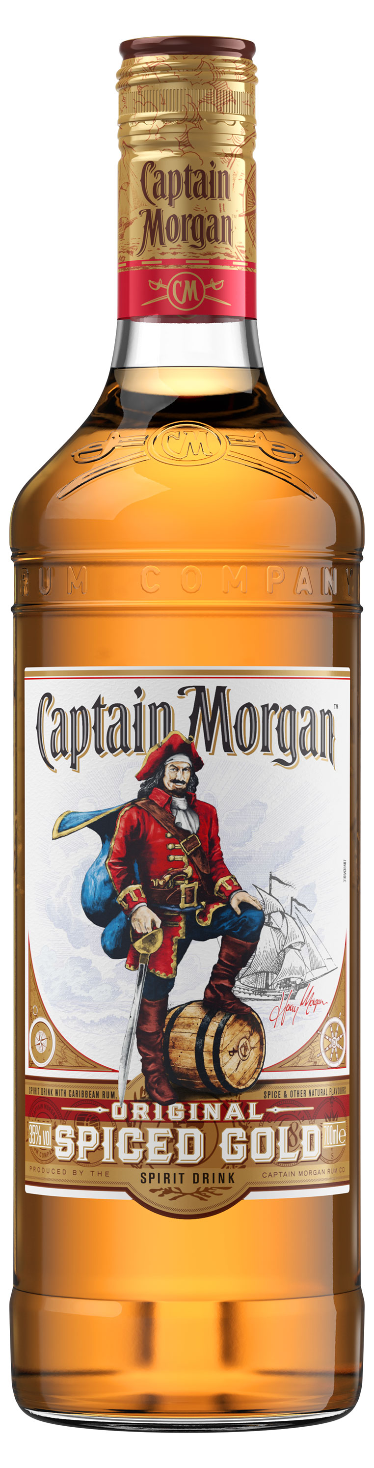 Captain Morgan | Ром Captain Morgan Spiced Gold Original Шотландия, 0,7 л