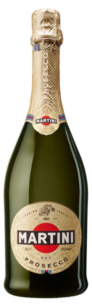 Игристое вино Martini Prosecco белое сухое Италия, 0,75 л