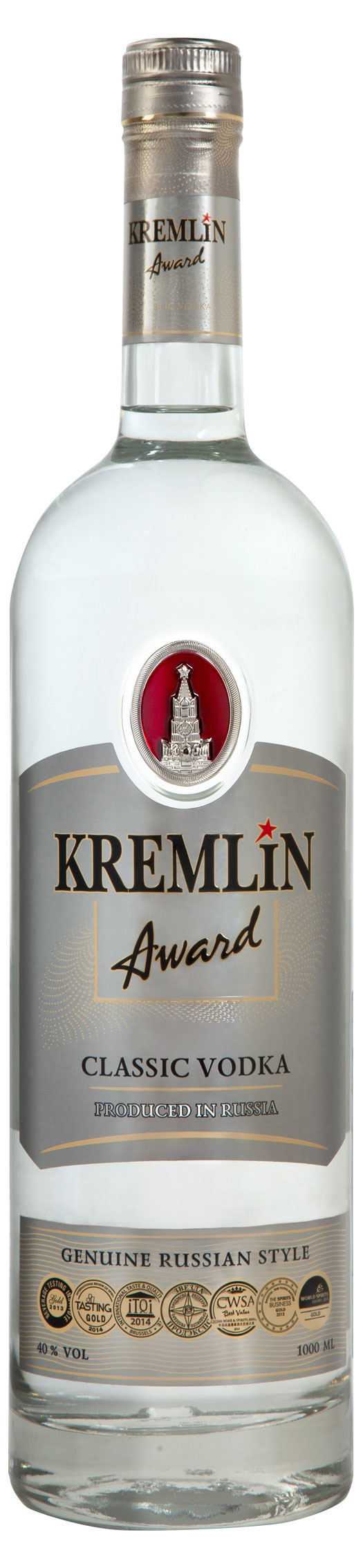 Kremlin Award | Водка Kremlin Award Classic Россия, 1 л